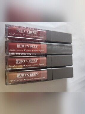 Burt's Bees Neutral Liquid Lipsticks 4 New 811 820 803 813 Shades